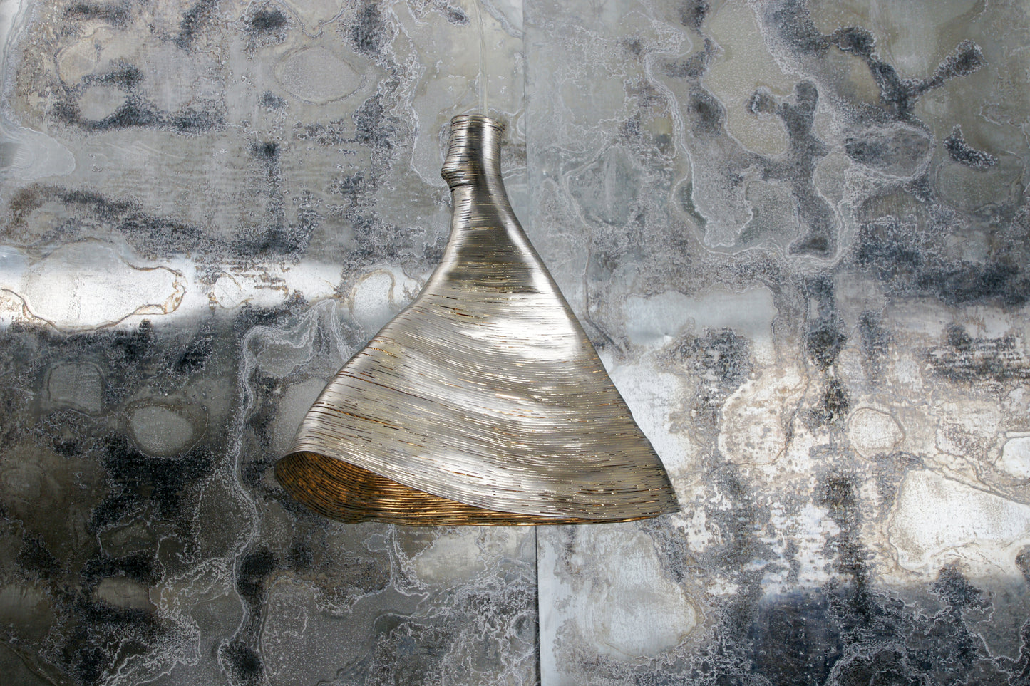 Wrap Pendant Light, front in setting