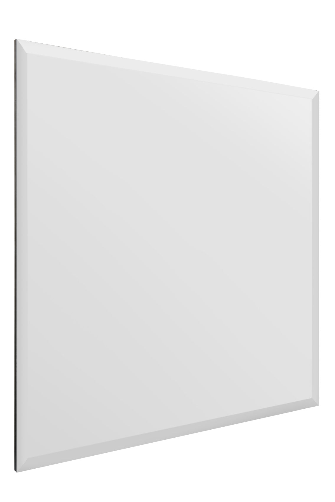 The Sleek Square Beveled Wall Mirror - 35" X 35" (90x90CM) in All Glass Design-3