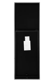 Artus Cheval Mirror with Silver Aluminium Frame - 67" x 23" (170CM x 58CM)-4