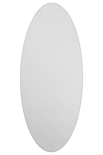 The Ovale - Sleek 47" X 20" (120x50CM) Frameless Oval Mirror-2
