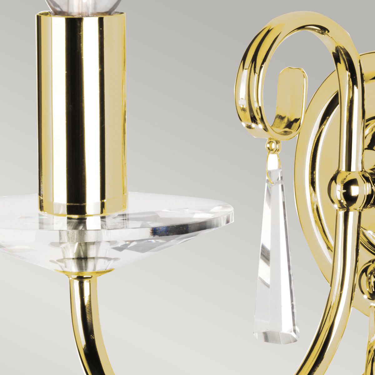 Aegean Light Wall Light in Polished Brass