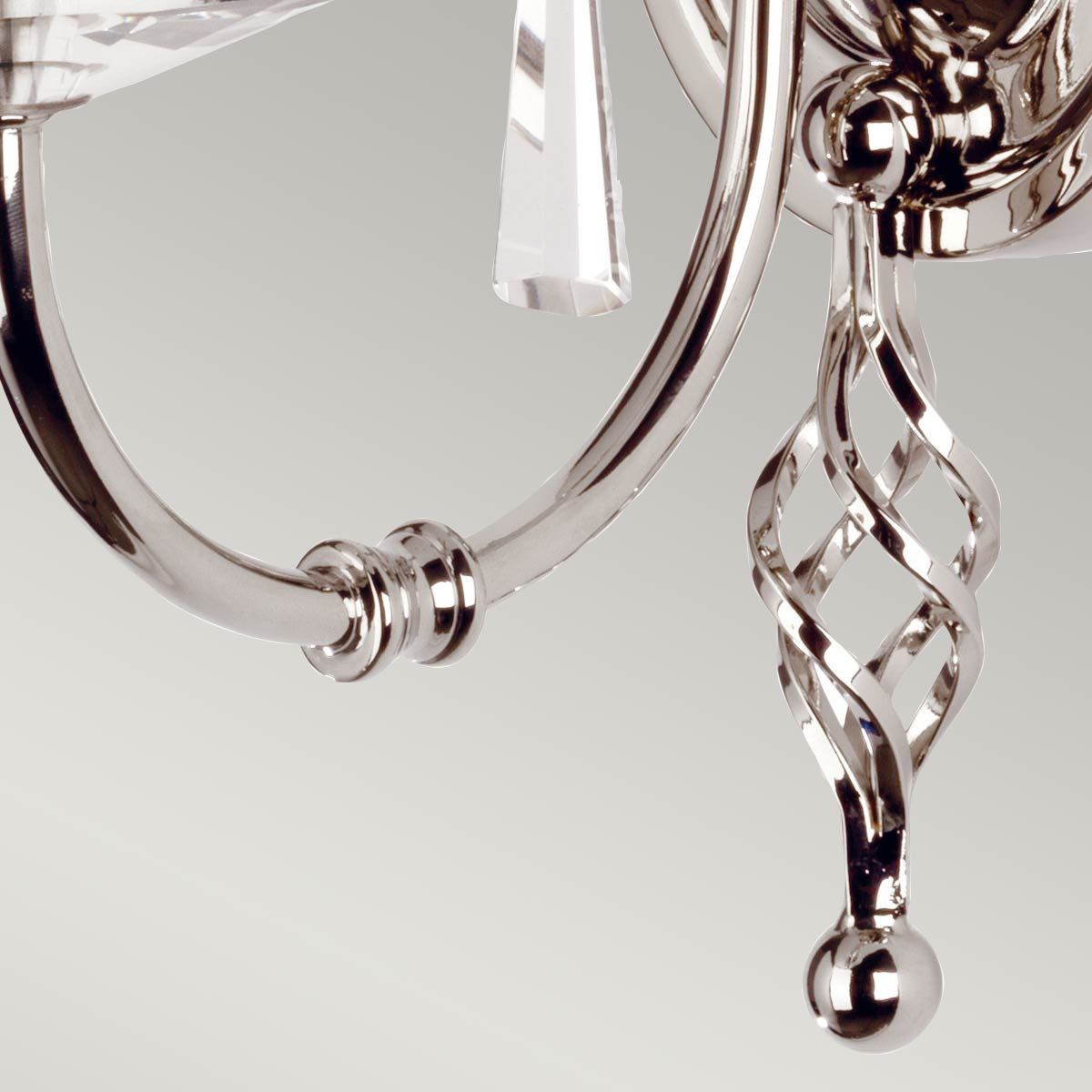 Aegean Light Wall Light in Polished Nickel