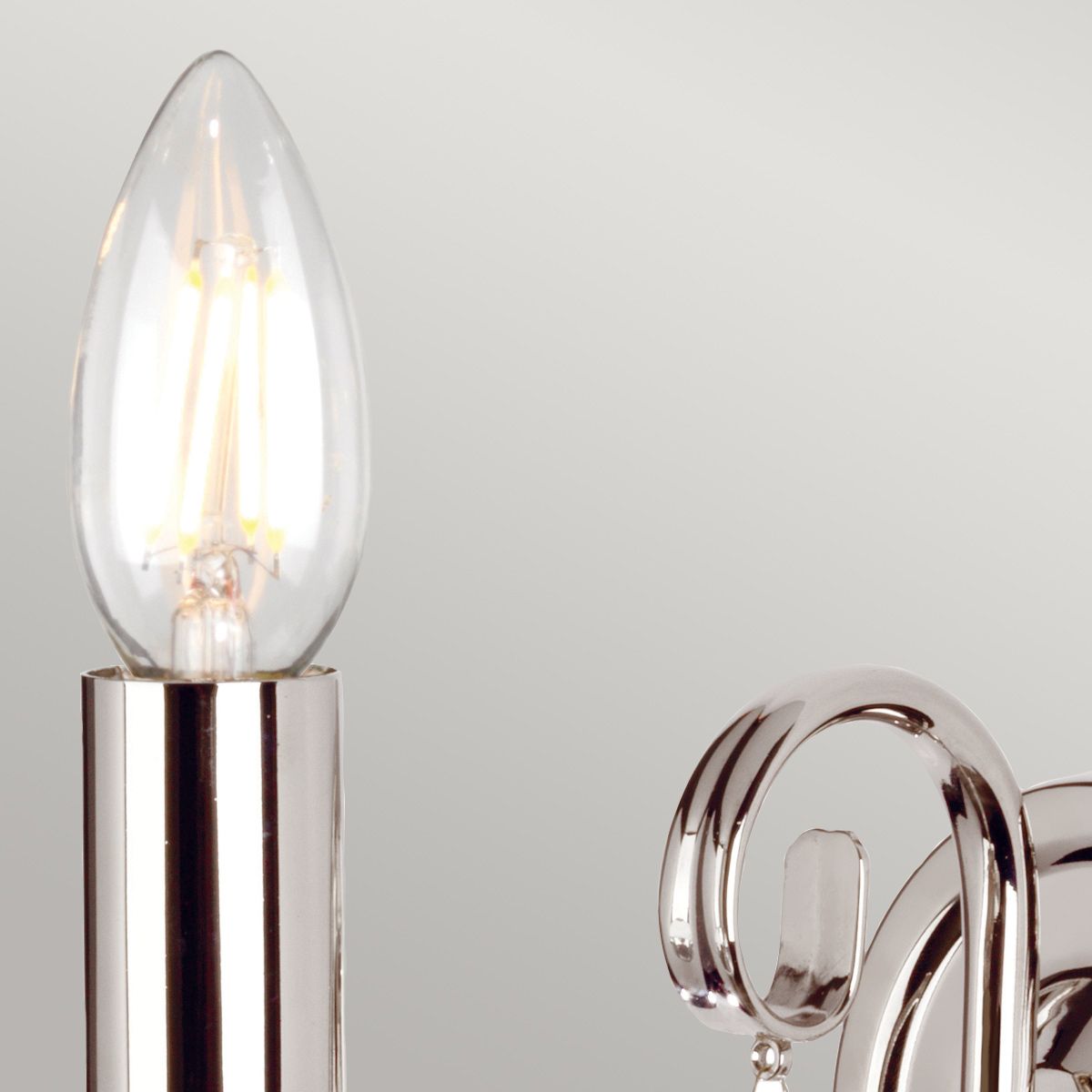 Aegean Light Wall Light in Polished Nickel
