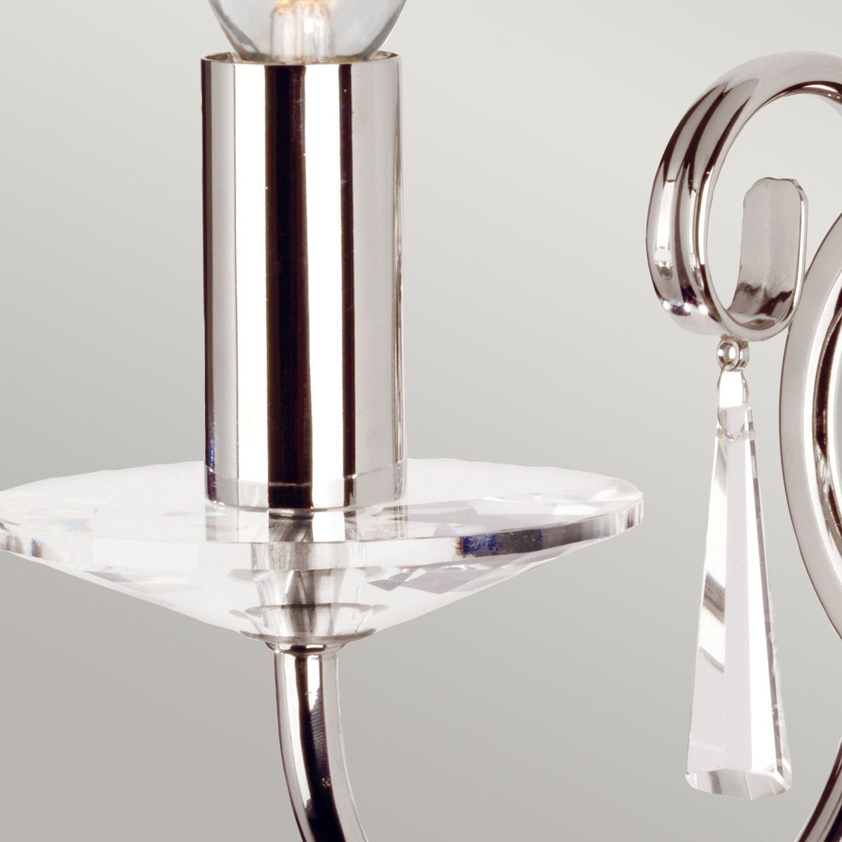 Aegean Light Wall Light in Polished Nickel