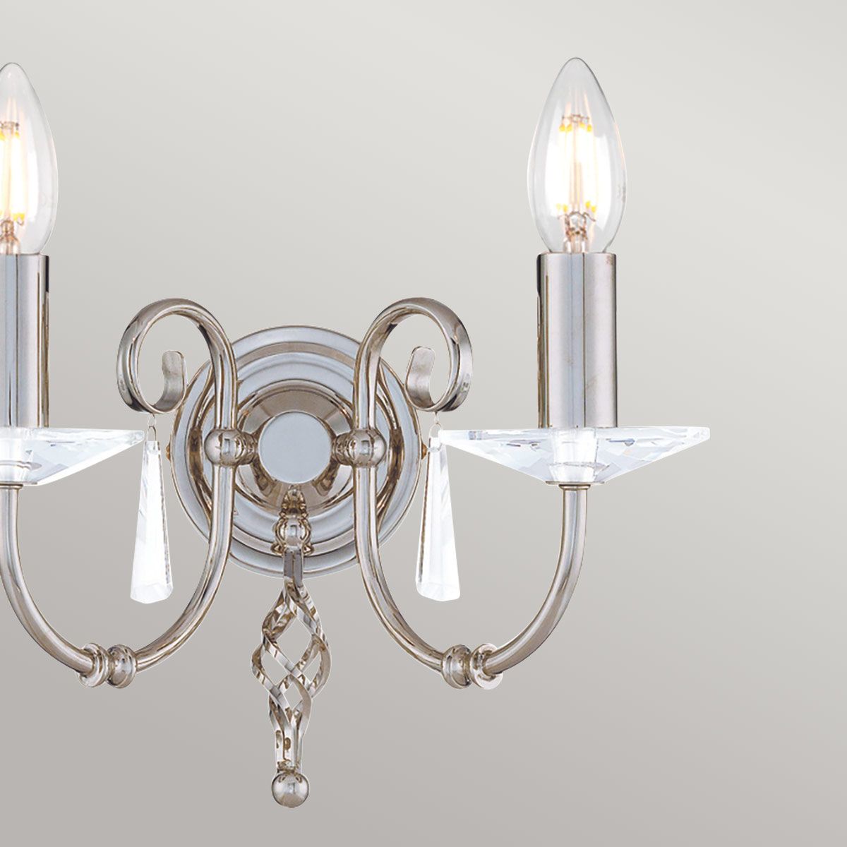 Aegean Light Wall Light in Polished Nickel