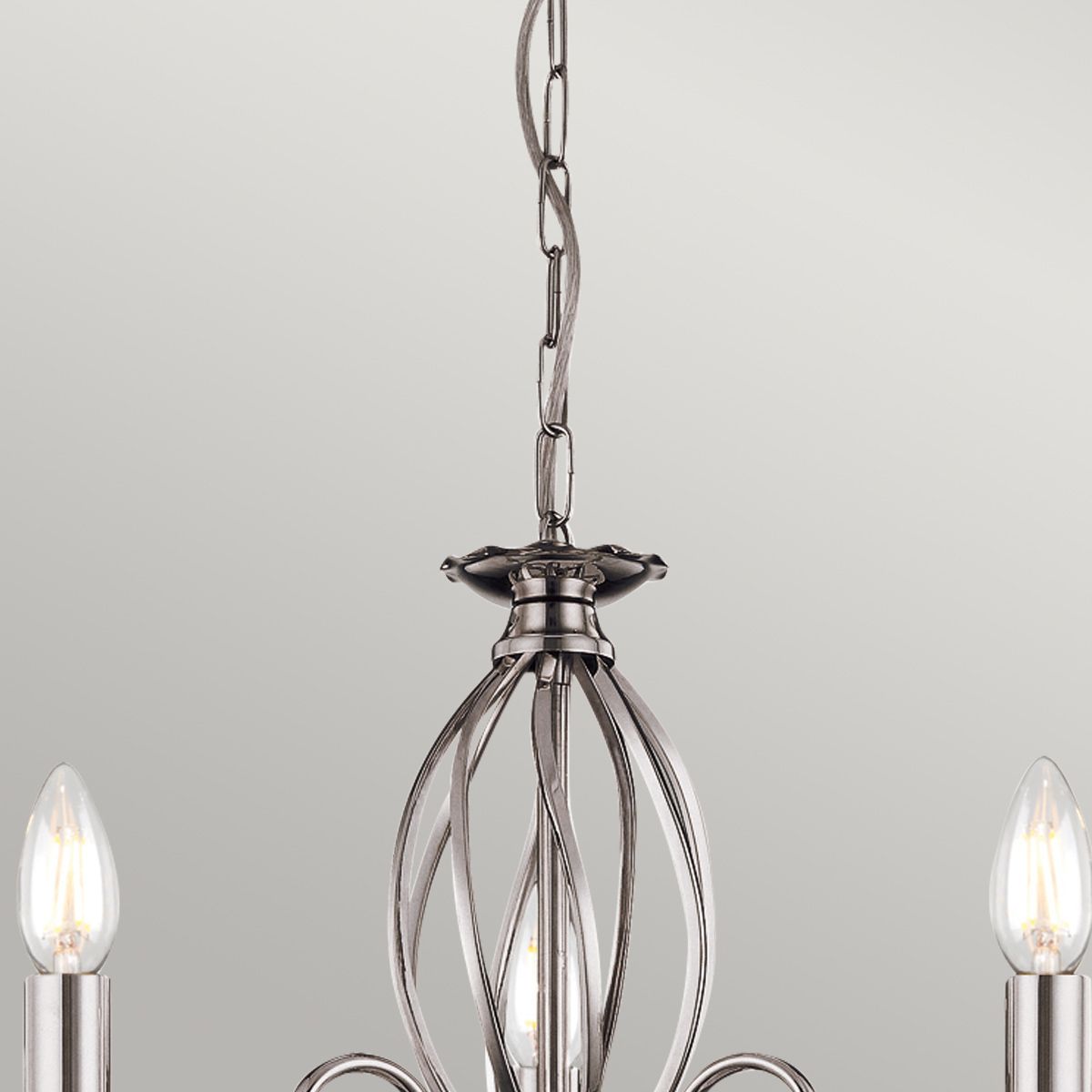 Aegean Light Chandelier in Polished Nickel