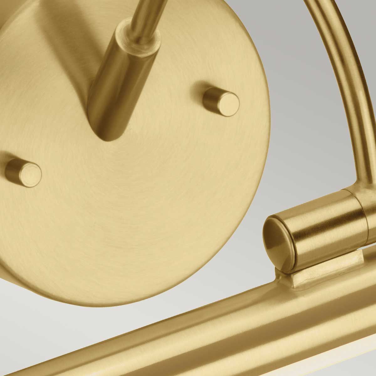 Alton Light Large LED Picture Light in Brushed Brass