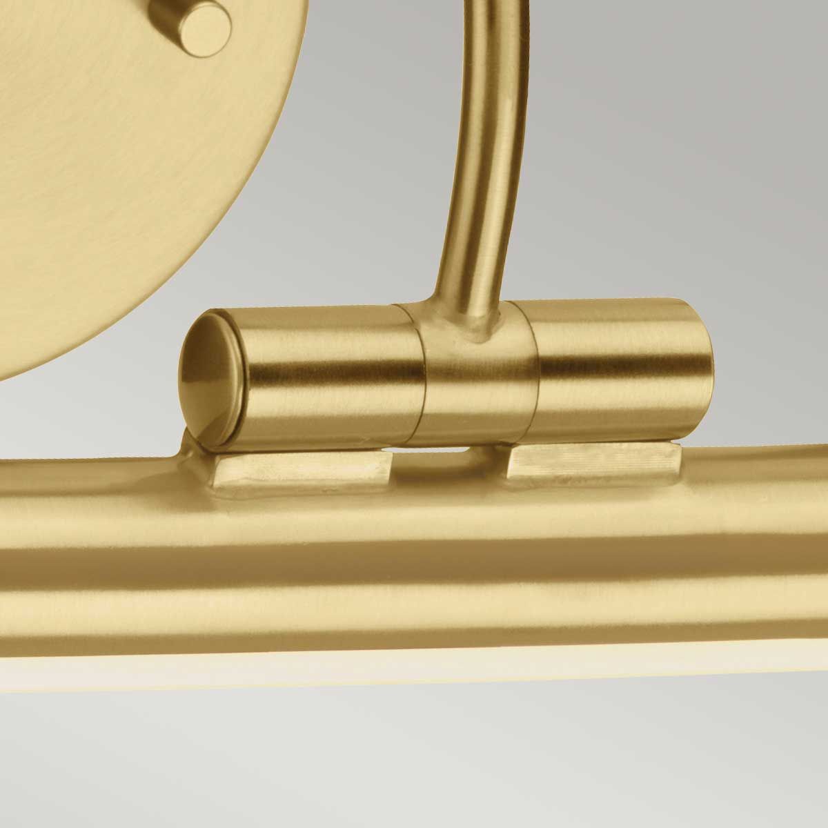 Alton Light Large LED Picture Light in Brushed Brass