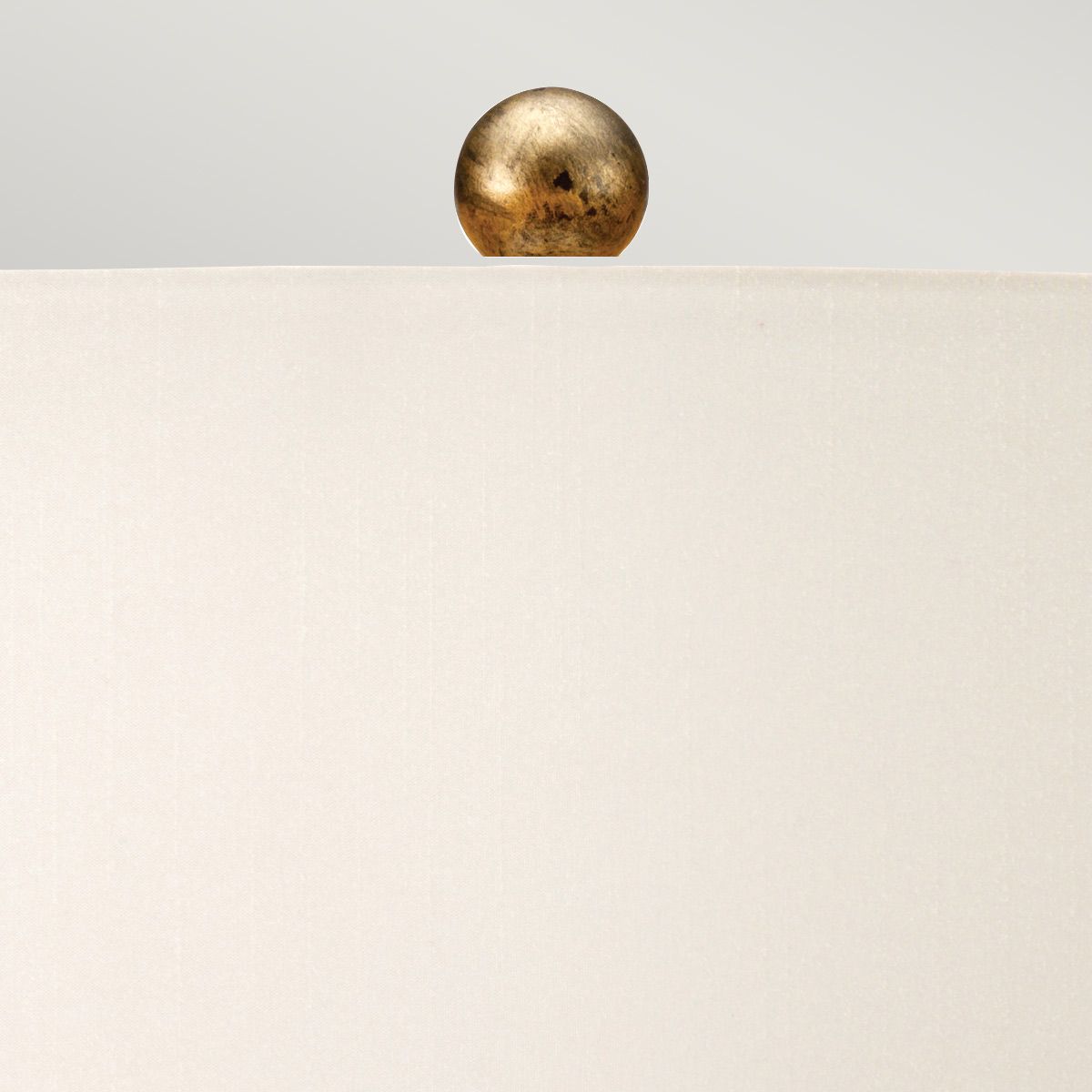 Amarilli Light Table Lamp in Ivory Shade in Bronze with Gold Patina
