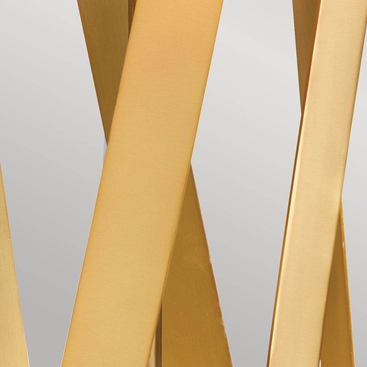 Apollo Light Table Lamp with White Shade in Brushed Brass
