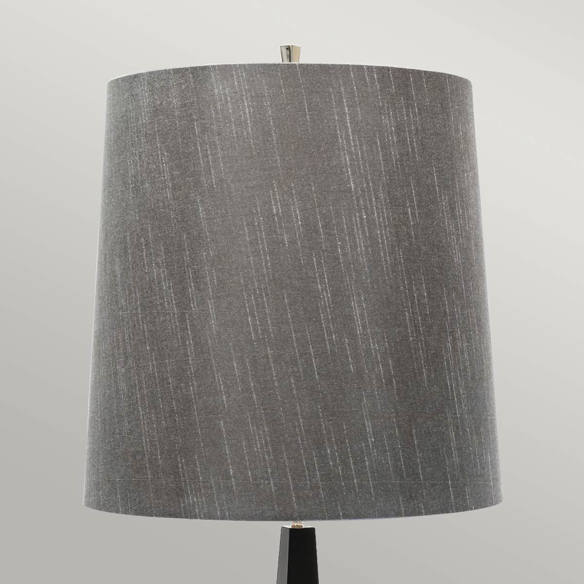 Ascent Light Floor Lamp in Dark Grey Shade in Black