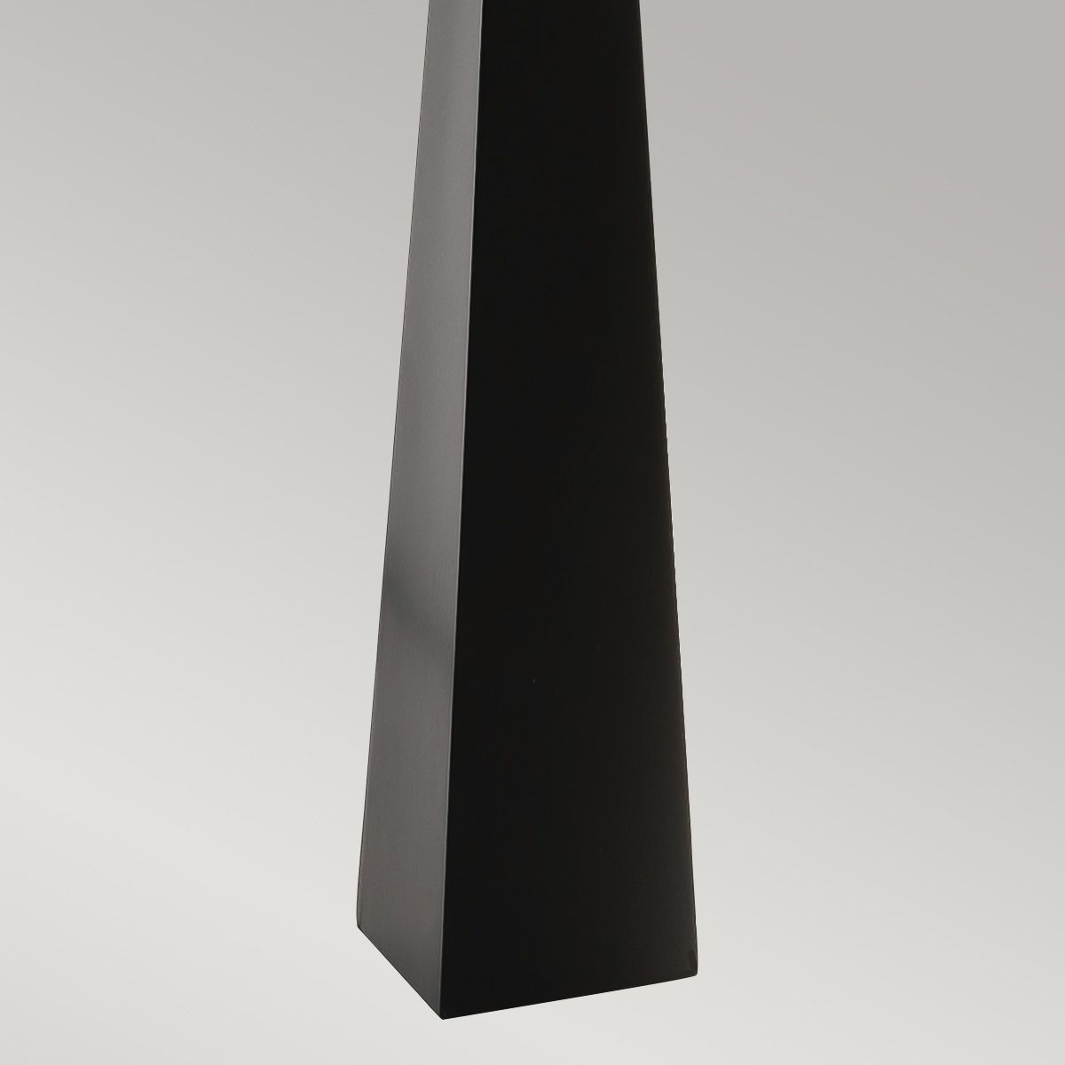 Ascent Light Floor Lamp in Dark Grey Shade in Black