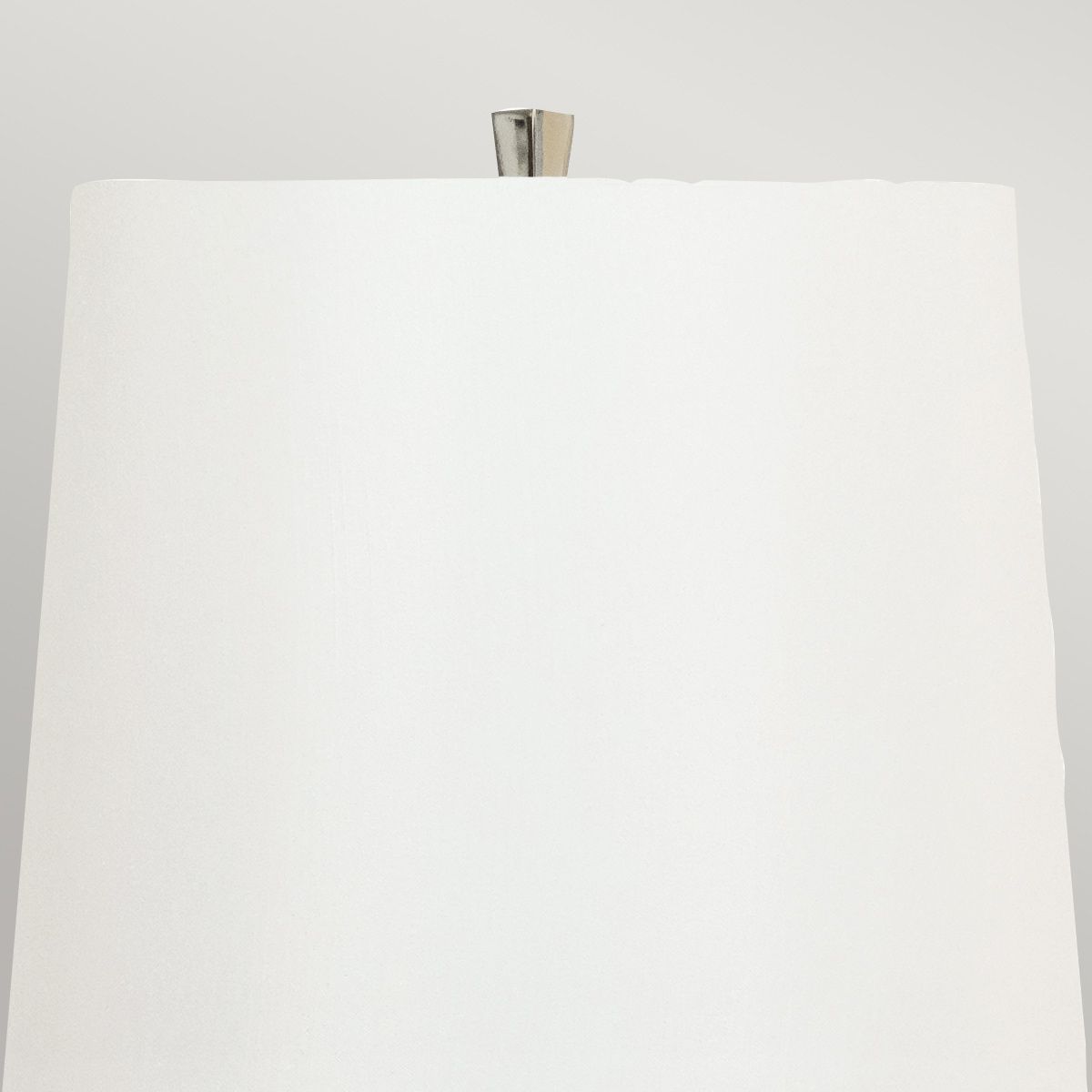 Ascent Light Table Lamp with White Shade in Black