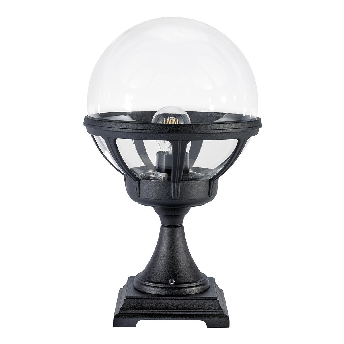 Bologna Light Pedestal in Black