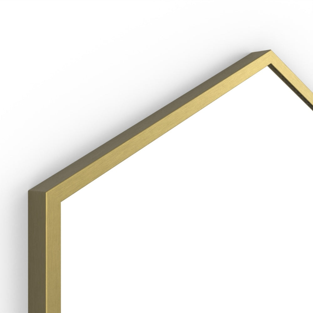 Docklands Hexagon Mirrors - 50x75cm