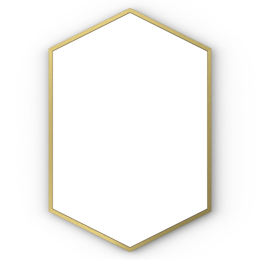 Docklands Hexagon Mirrors - 50x75cm