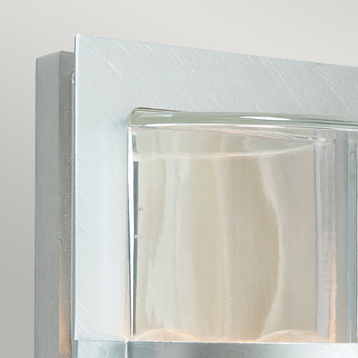 Basel Light Wall Lantern in Galvanised With Clear Glass