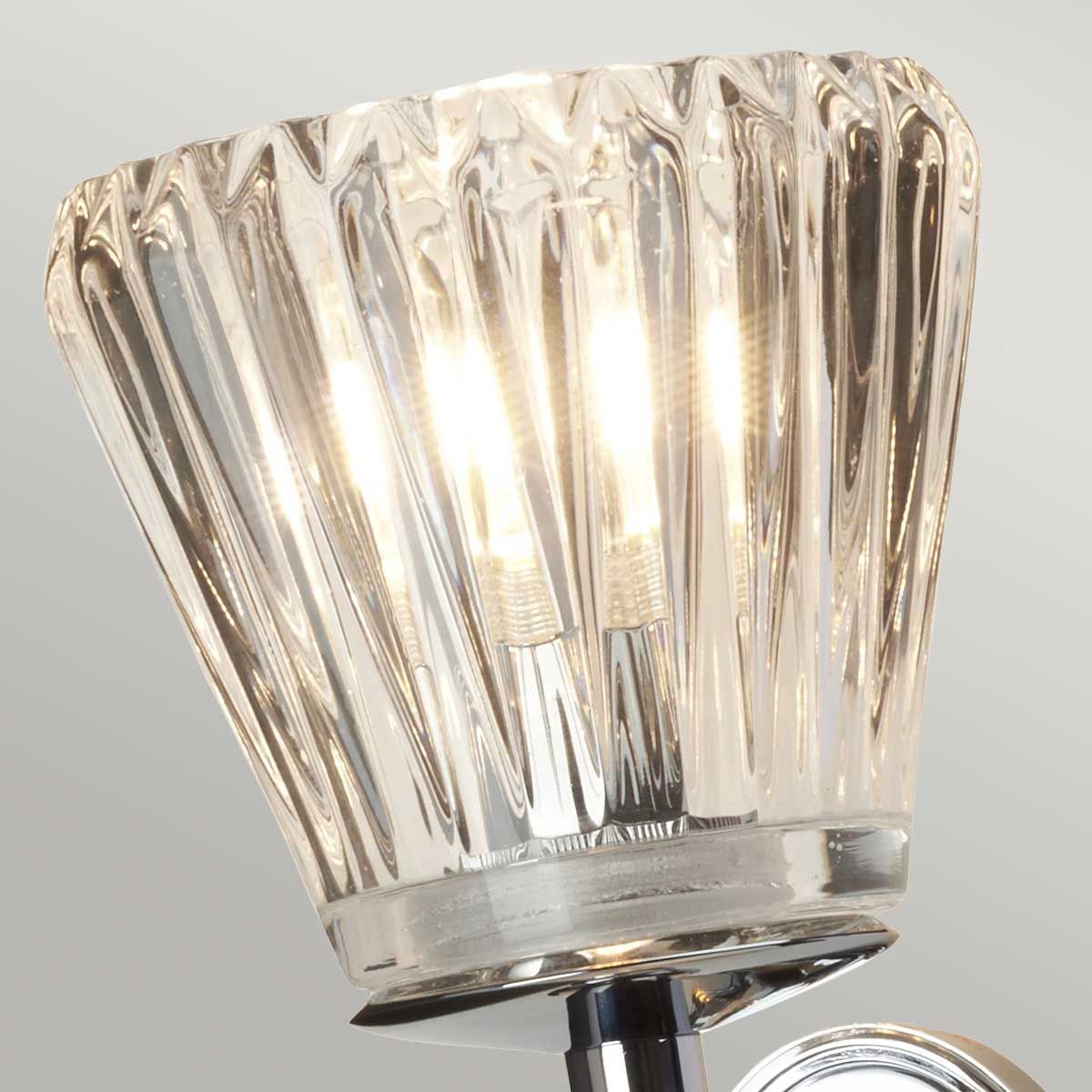 Agatha In Light Wall Light Polished Chrome