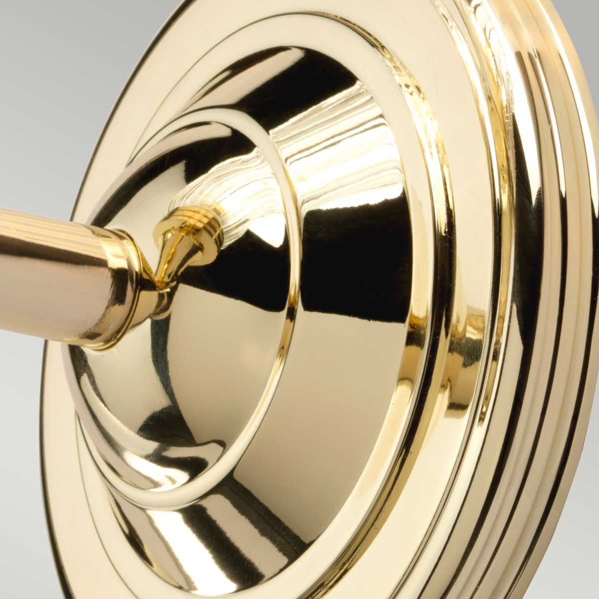 Austen Light Wall Light in Polished Brass