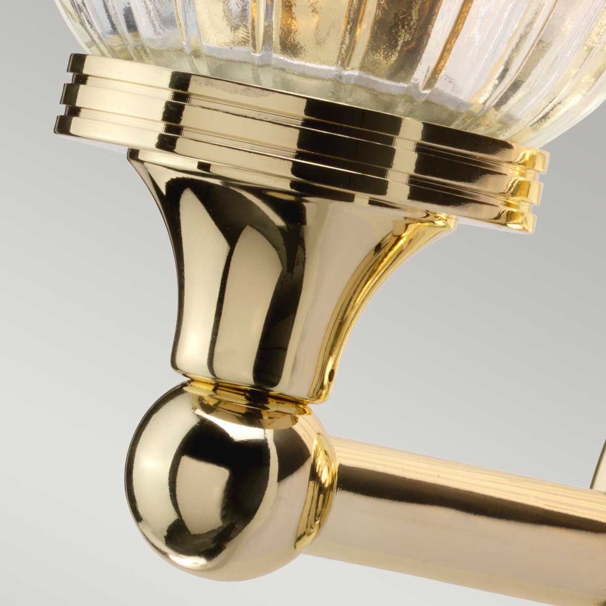 Austen Light Wall Light in Polished Brass