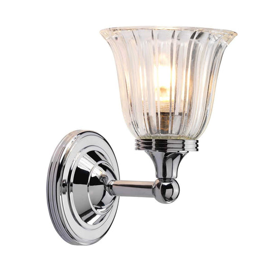 Austen Light Wall Light in Polished Chrome