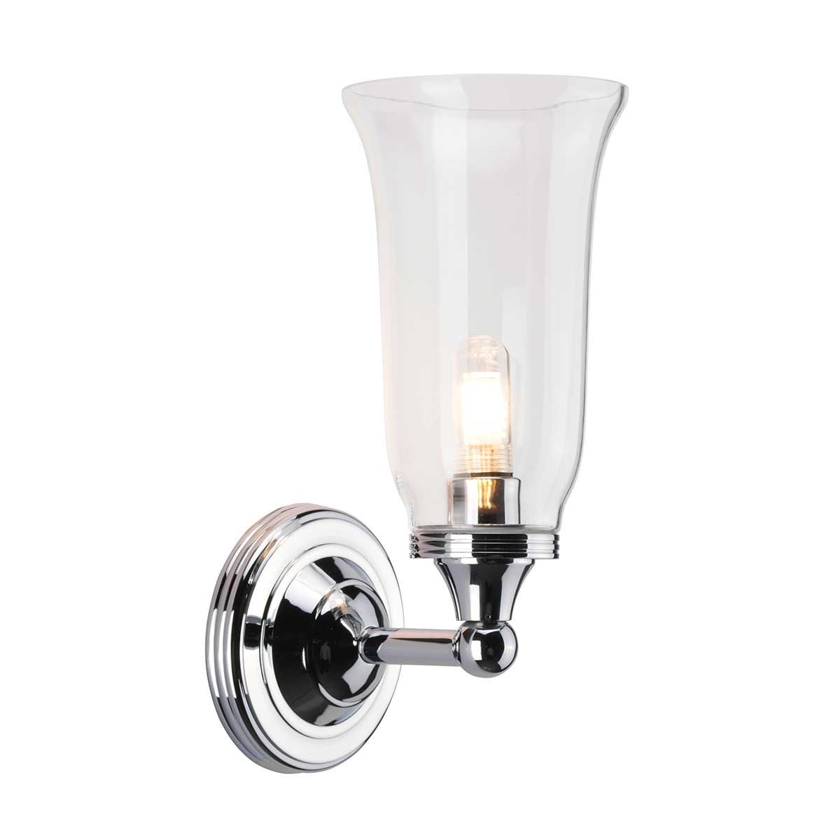Austen Light Wall Light in Polished Chrome