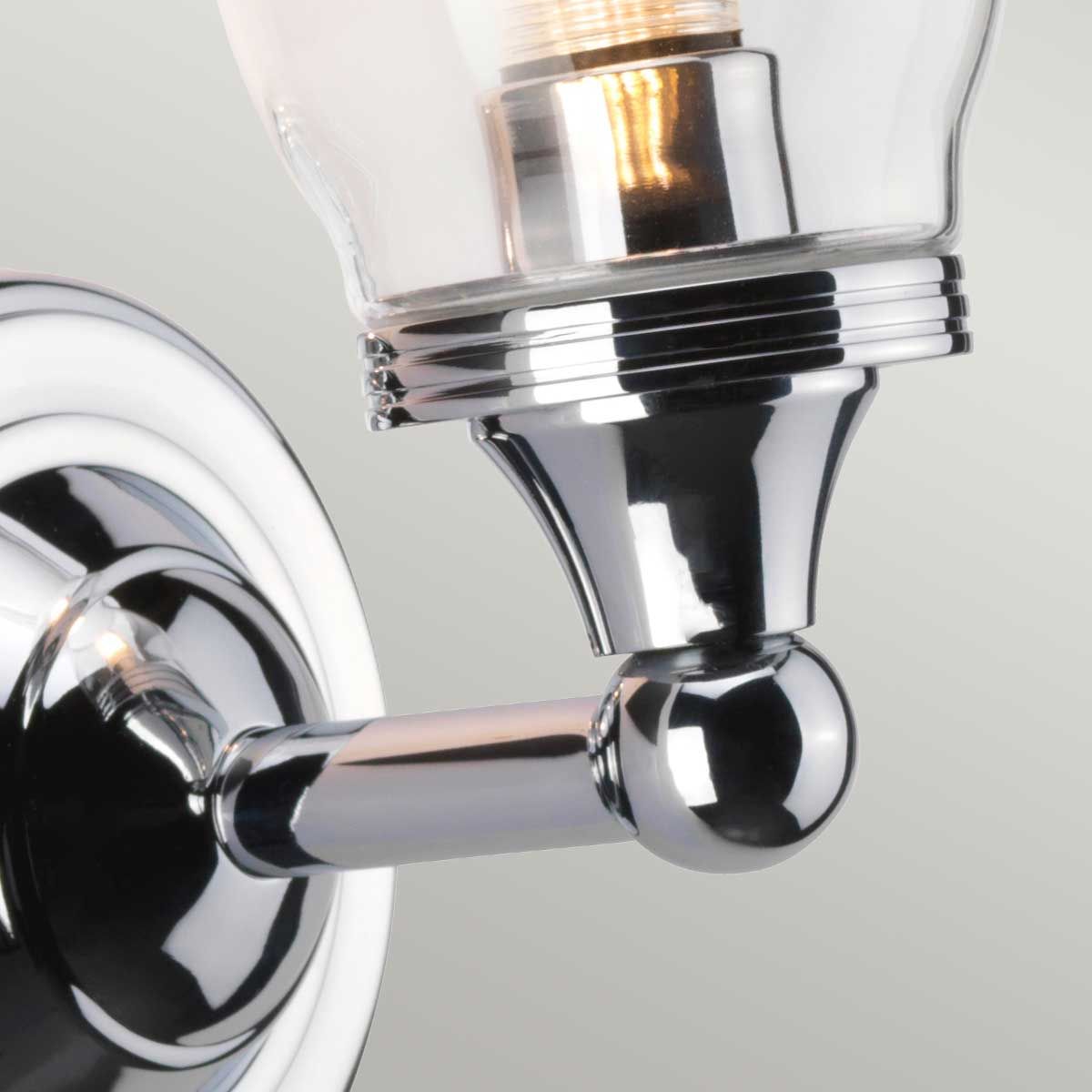 Austen Light Wall Light in Polished Chrome