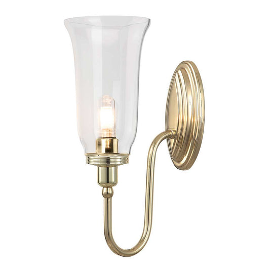 Blake Wall Light in Polished Brass