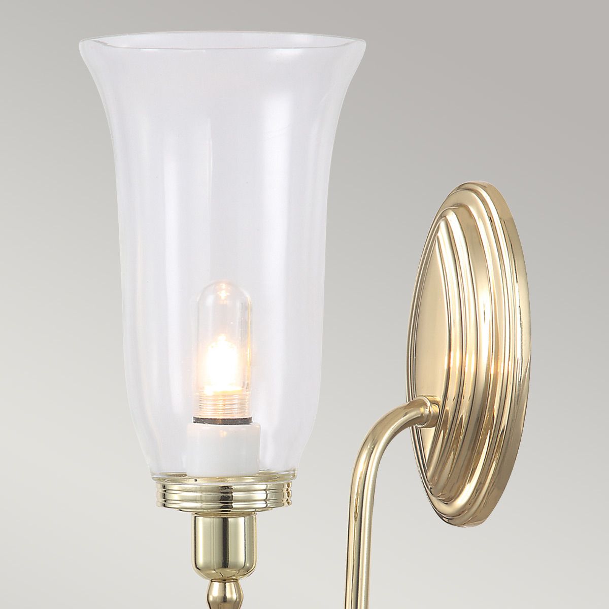 Blake Wall Light in Polished Brass