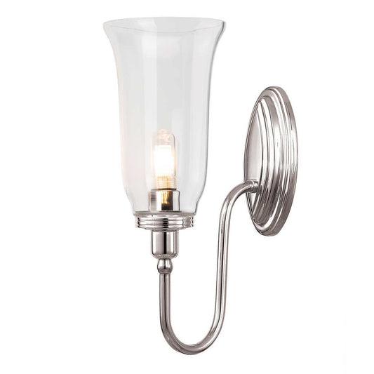 Blake Wall Light in Polished Nickel
