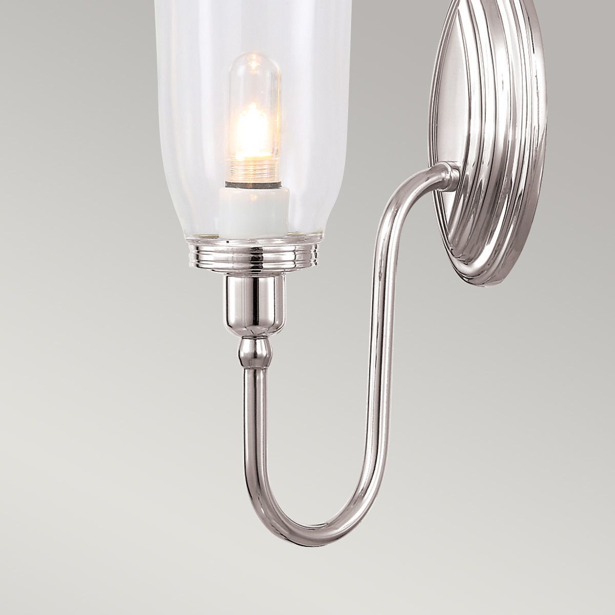 Blake Wall Light in Polished Nickel