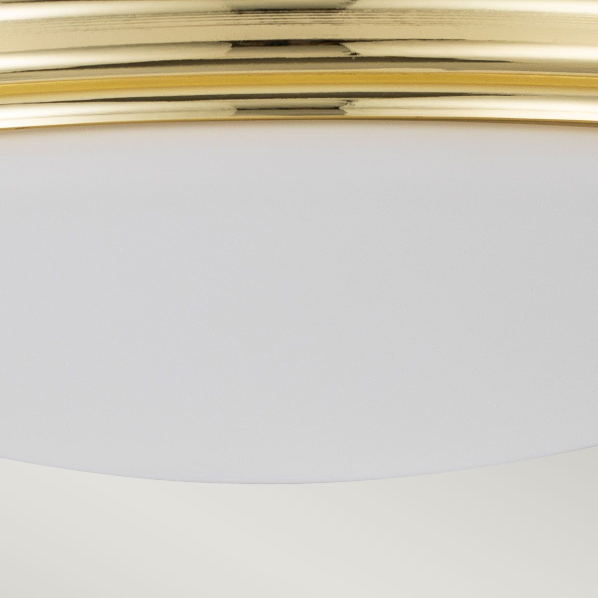 Brompton Light Flush in Polished Brass