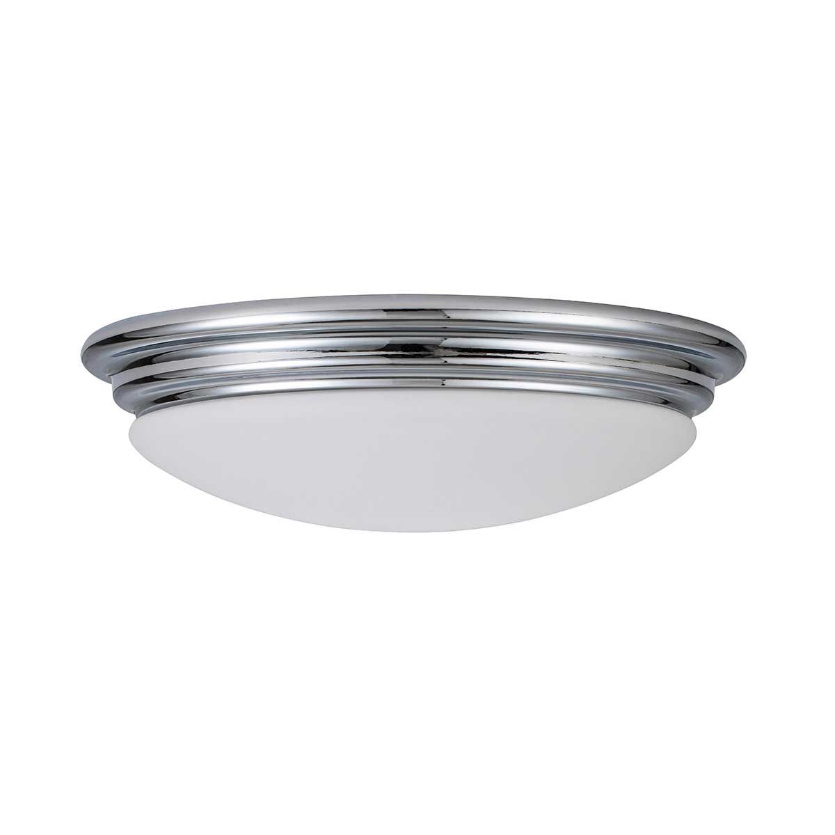 Brompton Light Flush in Polished Chrome
