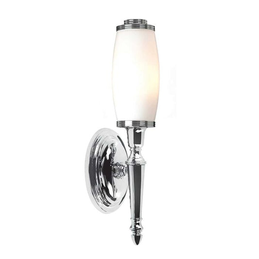 Dryden Light Wall Light Bathroom in Polished Chrome