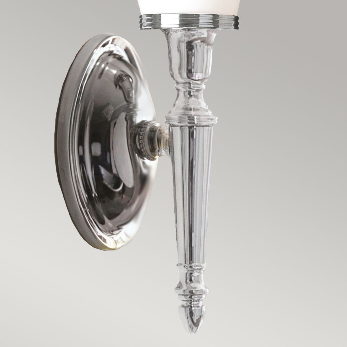 Dryden Light Wall Light Bathroom in Polished Chrome