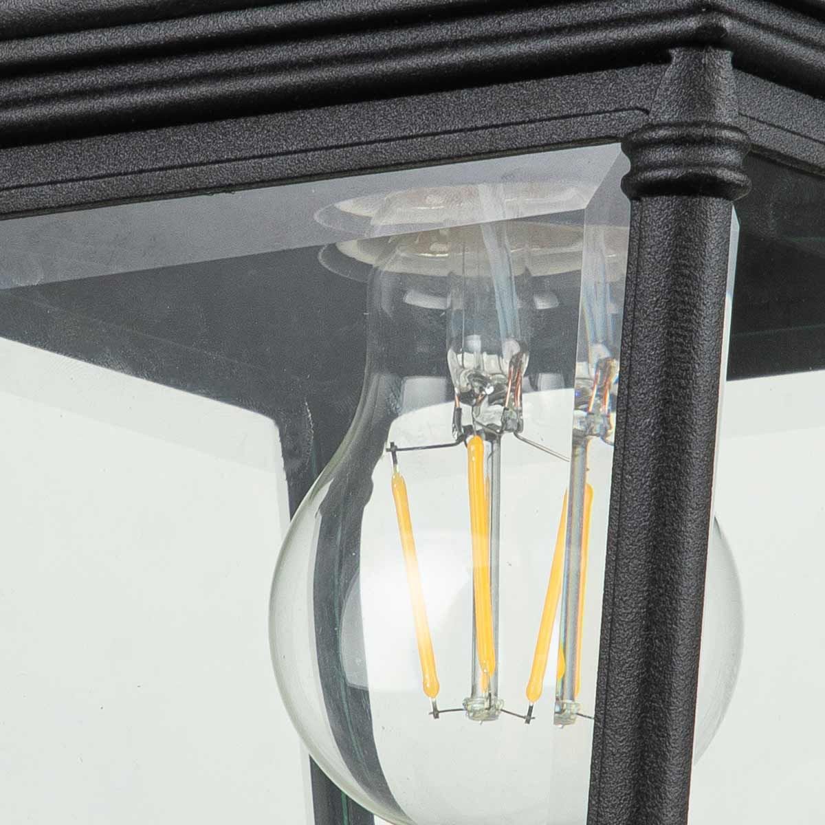 Bayview Light Medium Wall Lantern in Black