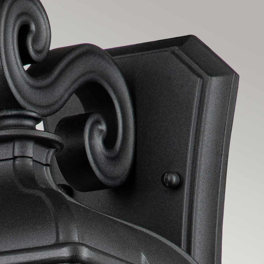 Bayview Light Medium Wall Lantern in Black