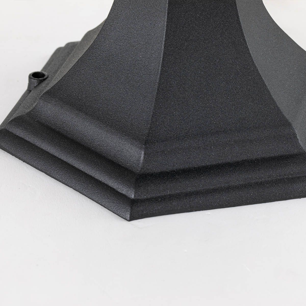 Bayview In Light Medium Pedestal Lantern In Black