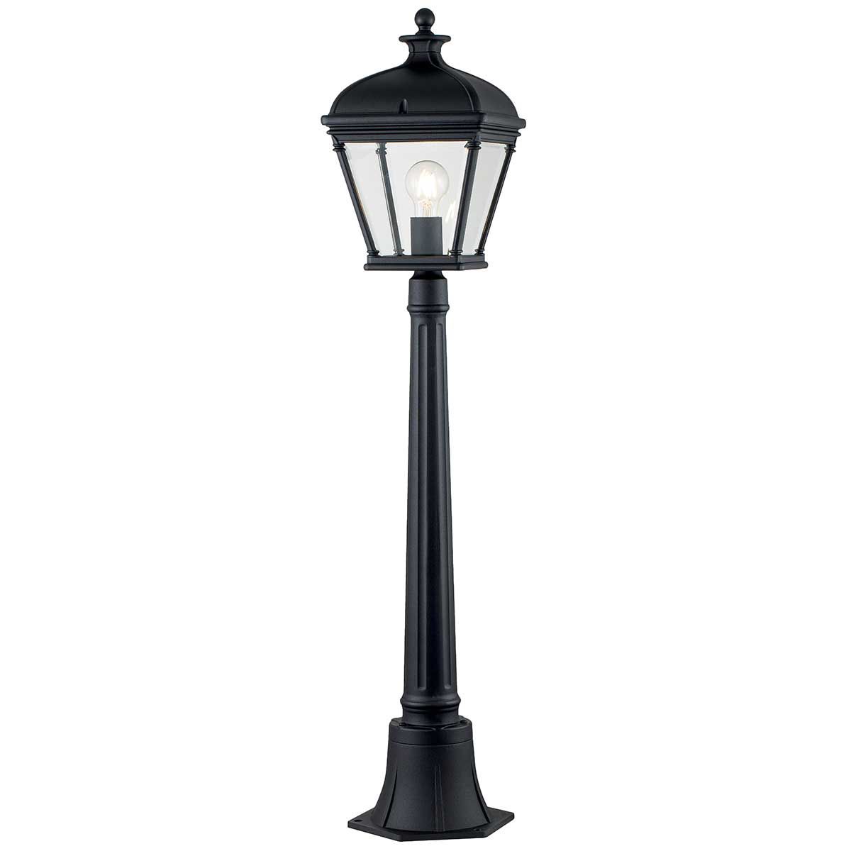 Bayview Light Medium Pillar Lantern in Black