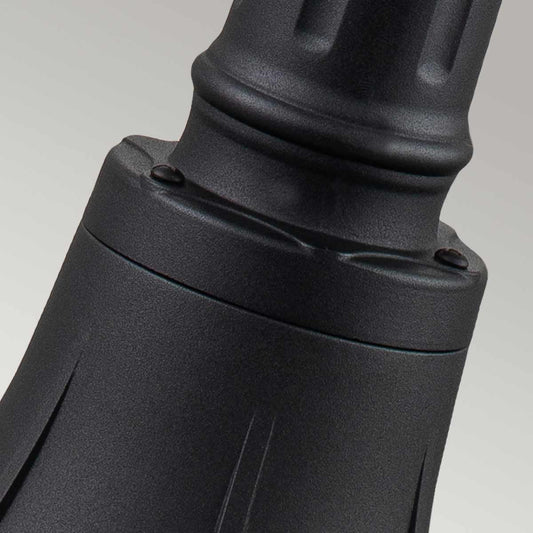 Bayview Light Medium Pillar Lantern in Black