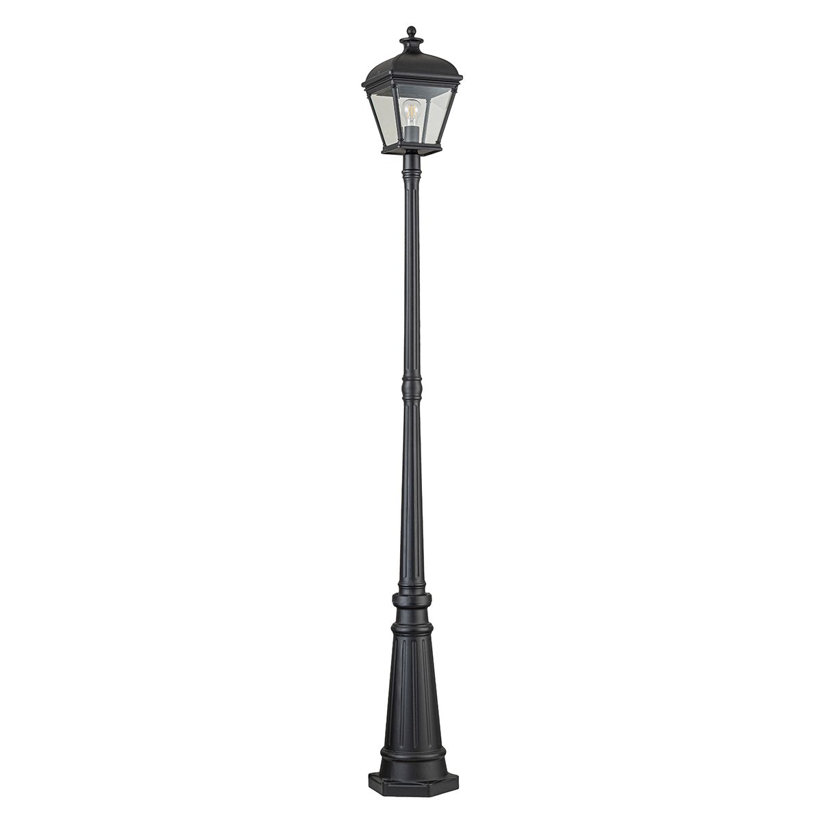 Bayview Light Lamp Post in Black