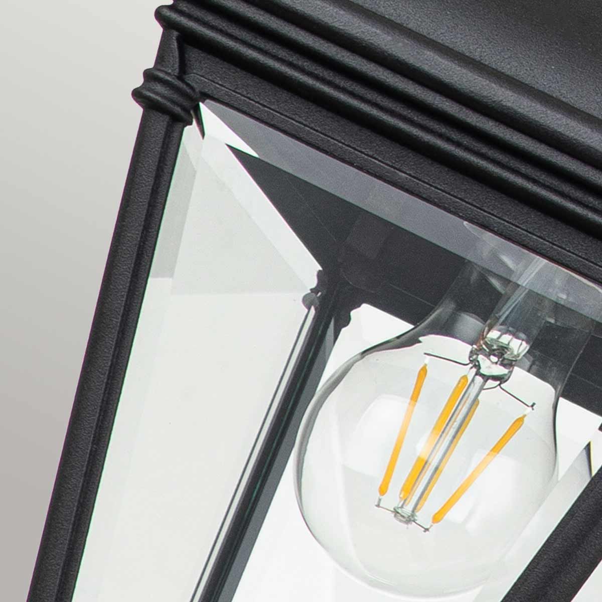 Bayview Light Medium Chain Lantern in Black