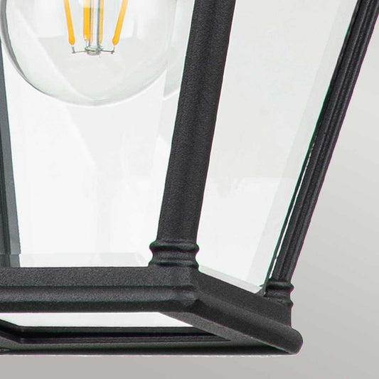 Bayview Light Medium Chain Lantern in Black