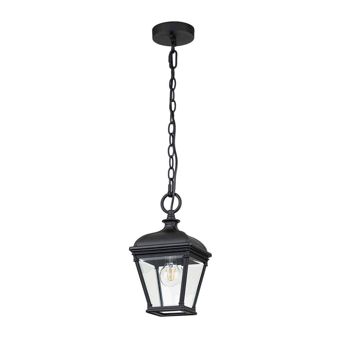 Bayview Light Medium Chain Lantern in Black