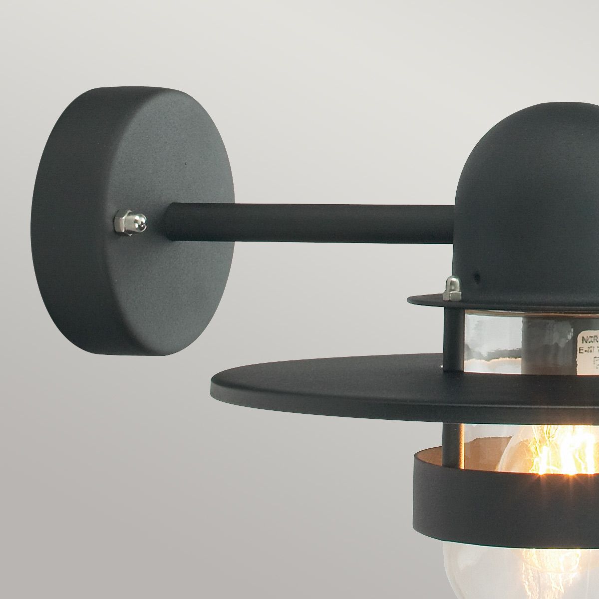 Bergen Light Wall Lantern in Black