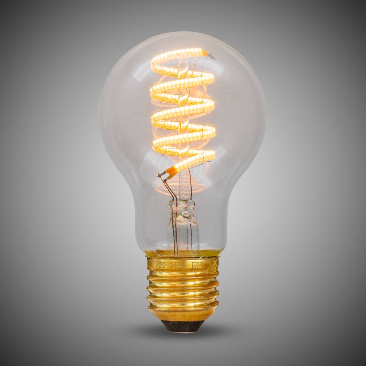 Soho Lighting 7W GLS A60 Dim to warm E27 Clear LED Bulb