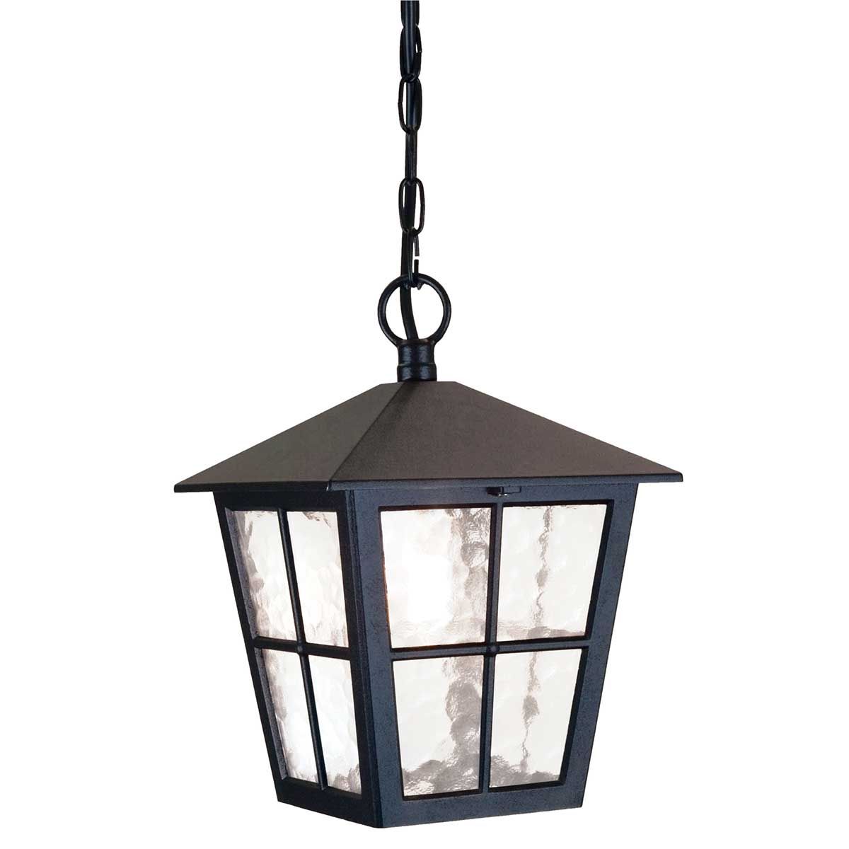 Canterbury In Light Chain Lantern In Black
