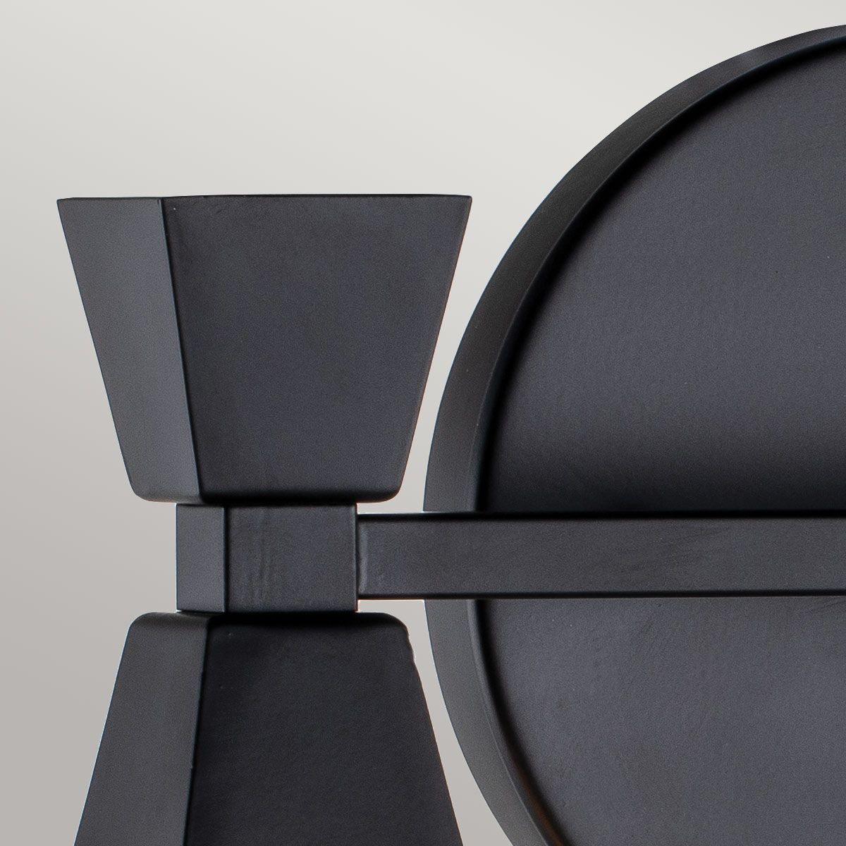 Bowtie Wall Light in Matte Black