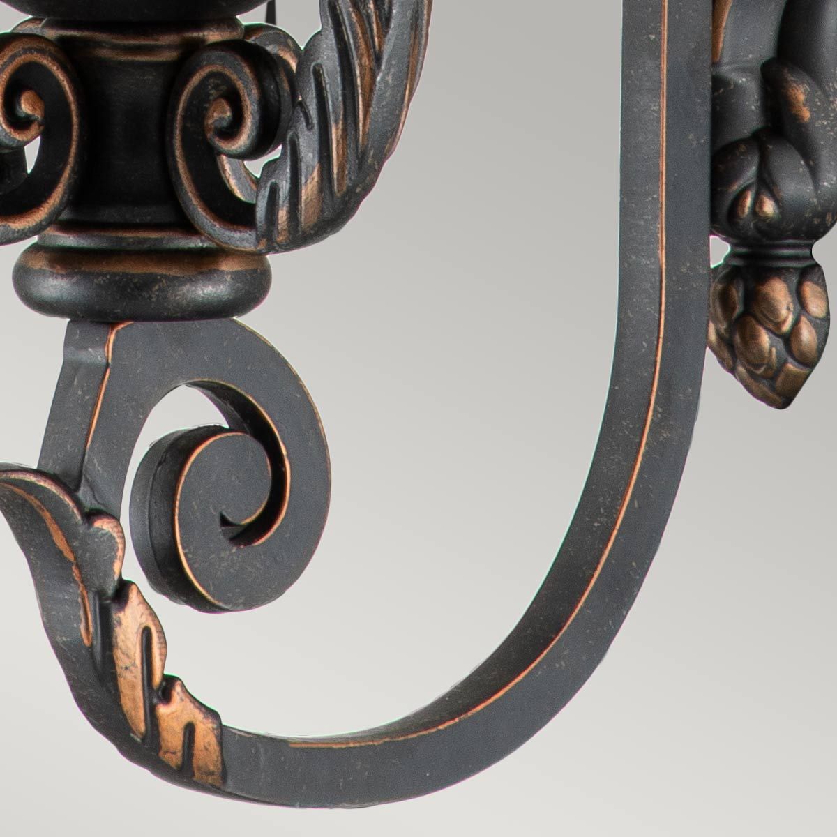 Baltimore Light Large Wall Lantern in Weathered Bronze