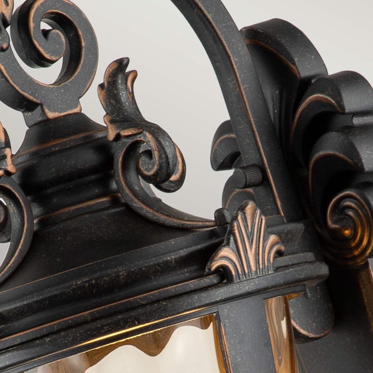 Baltimore in Light Medium Wall Lantern in Weathered Bronze